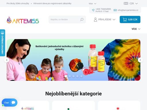 od roku 2004 vyrábíme kvalitní české barvy nejen na textil. máme širokou nabídku, šablon a barev pro mnoho výtvarných technik. pojďme vytvořit něco skvělého :)...