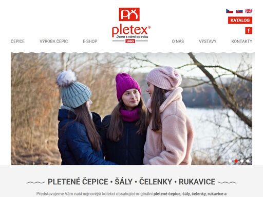 vyrábíme pletené čepice, šály, čelenky a různé pletené doplňky. výroba i na zakázku pod značkou zákazníka. tradiční kvalita za výhodné ceny.