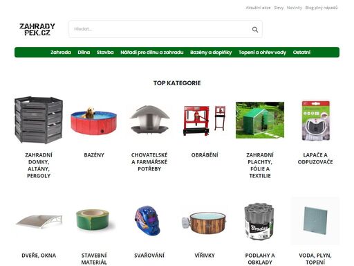vytvořte si zahradu snů s naší technikou, grily, zavlažováním a nábytkem. kvalitní produkty pro každý kout vaší zahrady. vyberte si již dnes.
