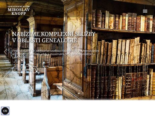 genealogie (řec. génos, lat. genus = rod) je pomocná věda historická, která zkoumá vztahy mezi lidskými jedinci, vyplývající z jejich společného rodového původu.