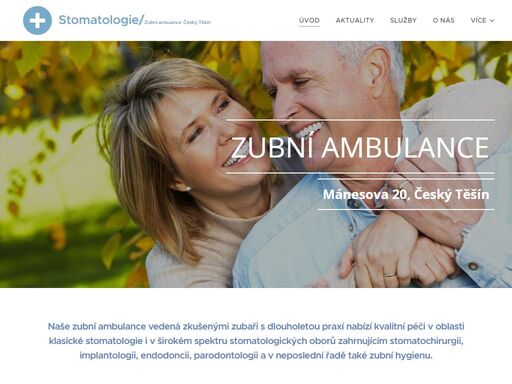 naše zubní ambulance vedená zkušenými zubaři s dlouholetou praxí nabízí kvalitní péči v oblasti klasické stomatologie i v širokém spektru stomatologických oborů zahrnujícím stomatochirurgii, implantologii, endodoncii, parodontologii a v neposlední řadě také zubní hygienu.