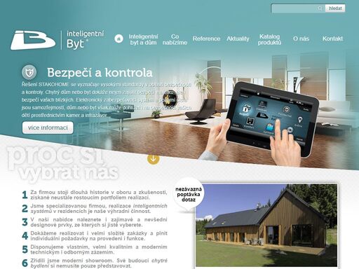 jsme specializovanou firmou, realizace inteligentních systémů v rezidencích je naše výhradní činnost.