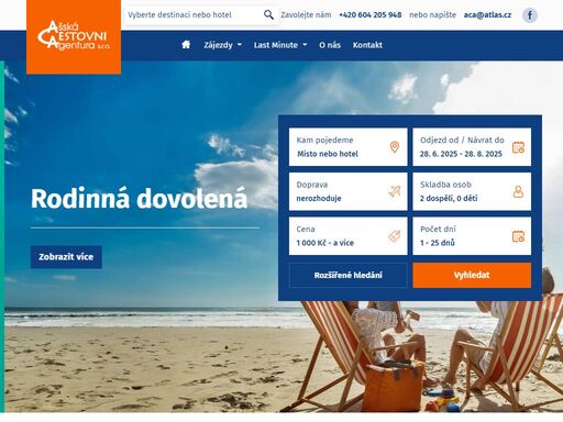 ašská cestovní agentura -  32 let na trhu zastupujeme přes 200 ck jak tuzemských, tak i zahraničních nabízíme pobytové zájezdy, lázeňské pobyty, poznávací okruhy, letenky, a mnoho dalších služeb.