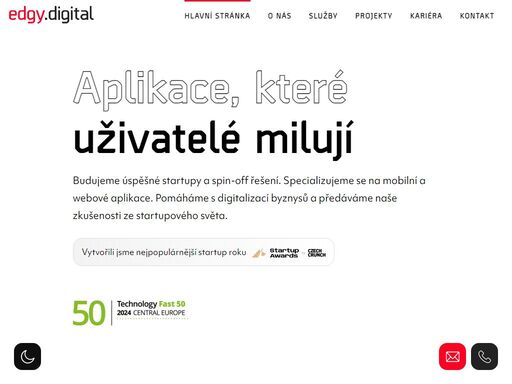 posuňte svůj projekt o level výš s mobilní či webovou aplikací od edgy.digital. tvorba e-shopů i webů na míru je naše doména!