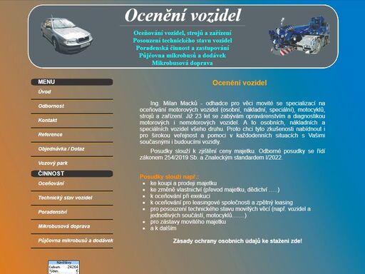www.oceneni-vozidel.cz