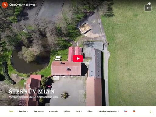 restaurace a penzion štekrův mlýn