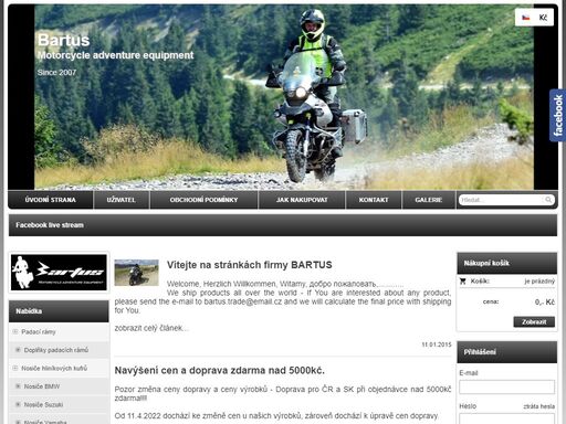 motorcycle adventure equipment