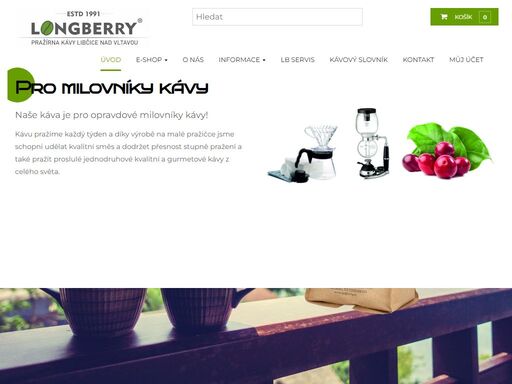 rodinná pražírna výběrové kávy - longberry byla jako rodinný podnik založena v roce 1991. kávu pražíme každý týden a díky výrobě na malé pražičce jsme schopni udělat kvalitní směs a dodržet přesnost stupně pražení a také pražit proslulé výběrové kávy z celého světa .