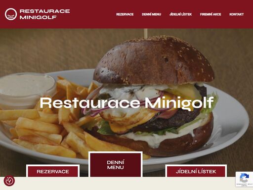 restaurace minigolf praha 4 – skvělé jídlo, denní menu, firemní akce, živá hudba. rezervace na +420 241 494 161. otevřeno denně!
