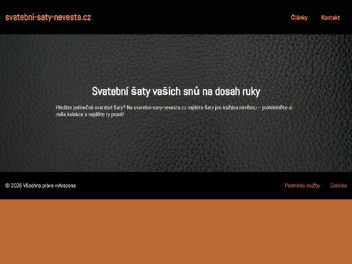 objevte dokonalé svatební šaty na svatebni-saty-nevesta.cz. inspirujte se kolekcemi a najděte šaty, které z vás udělají královnu vašeho dne.