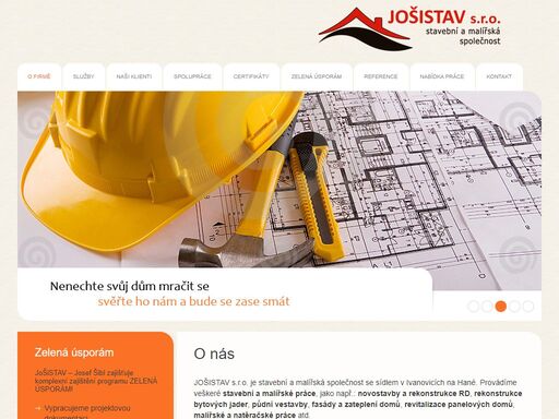 josef šibl je stavební a malířská firma se sídlem v ivanovicích na hané. provádíme veškeré stavební a malířské práce, jako např.: rekonstrukce bytových jader, půdní vestavby, fasády a zateplení domů, revitalizace panelových domů, malířské a natěračské práce atd.