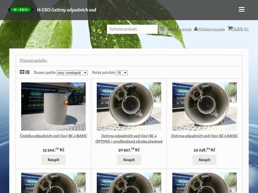 firma h-eko spol. s r. o. instalujeme čističky odpadních vod,plastové nádrže,vodoměrné šachty,septiky,lapoly,odlučovače ropných látek. provádíme opravy, servis, záruční a pozáruční servis dmychadel pro čov envi-pur, ekocis, asio, ebama, topas,sineko