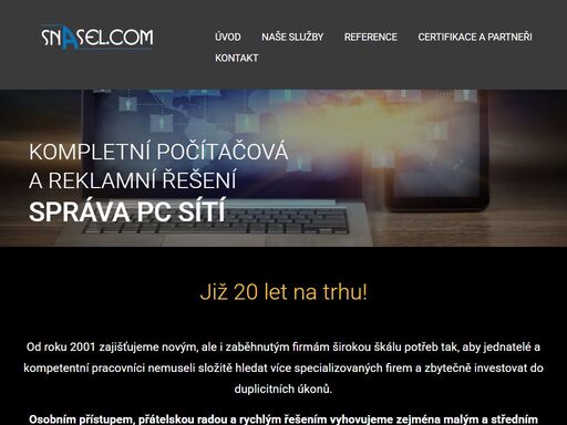 správa firemních počítačových sítí