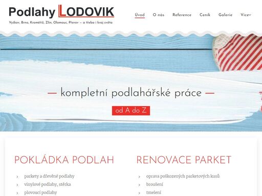 podlahářské práce - pokládka podlah, stěrka, renovace parket, kalkulace a zaměření, profesionální a individuální přístup, poradenství