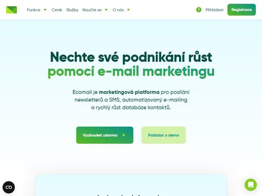 nástroj pro tvorbu a posílání newsletterů. napojení na sms a facebook kampaně. chytrý email marketing pomocí automatizace a personalizace.