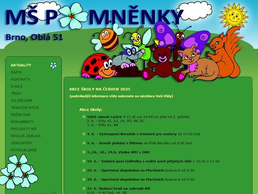 mš pomněnky, brno, oblá 51