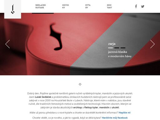 zakázková výroba akustických i elektrických kytar, mandolín a ukulele.