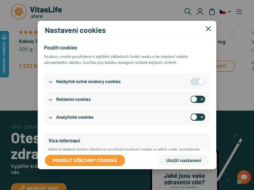 doplňky stravy zaměřené na účinek a vysokou vstřebatelnost organismem.