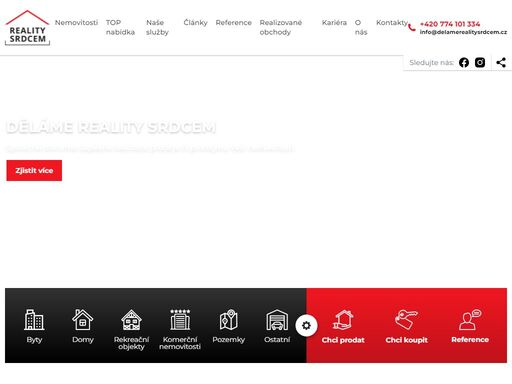 každý den stovky nových nemovitostí, reality. nemovitosti na prodej či pronájem v každém místě. přehledný katalog realit.