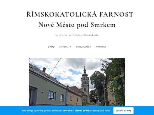 všechny vás vítám na stránkách římskokatolických farností nové město pod smrkem, jindřichovice pod smrkem a krásný les u liberce.