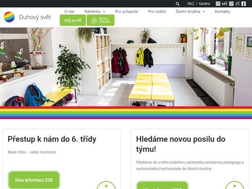 naše škola duhový svět nabízí možnost jiného způsobu plnění povinné školní docházky, což je systém individuálního (domácího) vzdělávání žáků, který představuje v podmínkách českého školství jednu z alternativních edukačních koncepcí.