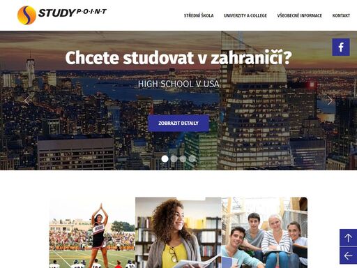 studypoint s.r.o. vám nabízí zprostředkování studia v zahraničí, protože nejlepším způsobem, jak se naučit jazyk, je studium v zemi, kde se jím hovoří.