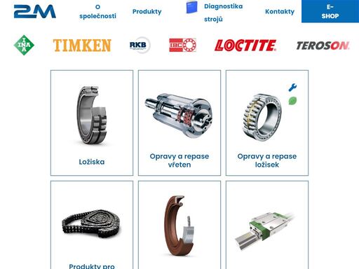 široký sortiment ložisek, těsnění, řemenů, nářadí a mnoho dalšího. opravy vřeten a ložisek. autorizovaný distributor skf, fag, ina, timken a dalších.