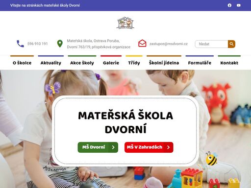 mateřská škola dvorní, ostrava