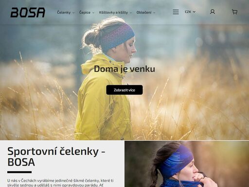 kdo jsme. jsme bosa - firma nadšených sportovců z jablonce nad nisou, kteří se rozhodli vyrábět kvalitní a funkční produkty.
za ta propocená léta už jsme vystřídali spousty kusů sportovního oblečení, ale vždy nám chybělo poctivé rychleschnoucí tričko, kvalitní multifunkční šátek nebo dobře padnoucí čelenka. proto…