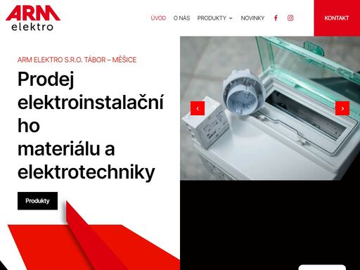 prodej elektroinstalačního materiálu a elektrotechniky v táboře. ??dlouholeté zkušenosti, všestrannost a vstřícnost. ? maloobchod i velkoobchod.