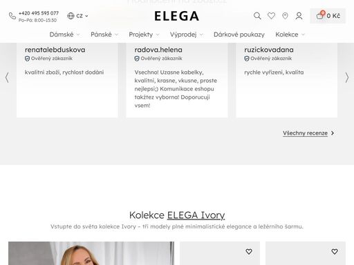 oficiální stránky společnosti elega vyrábějící české luxusní kabelky a doplňky z kůže. nejvyšší kvalita od roku 1992. při nákupu nad 5000 kč doprava zdarma.