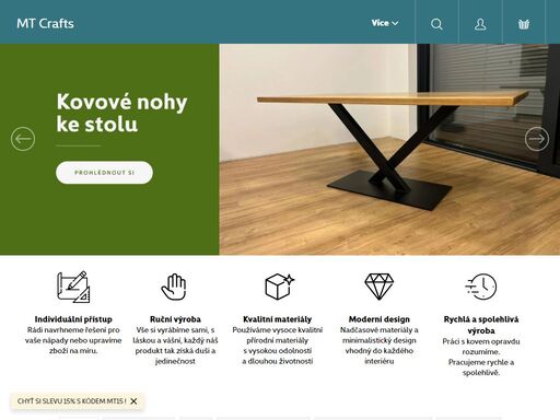 vyrábíme originální designy, kde hlavní roli hraje ocel. moderní nadčasový design, kvalitní materiály, ruční práce a individuální přístup. ruční práce zaručuje jedinečnost každého kusu. nepřeprodáváme, vyrábíme.