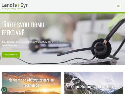 už více než století pomáhá landis+gyr lidem na celém světě lépe hospodařit s energií.