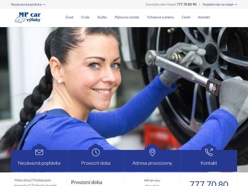mpcar.cz - prodej, montáž, opravy výfuků