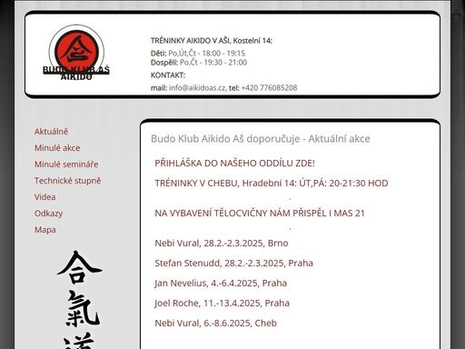 budo klub aikido aš