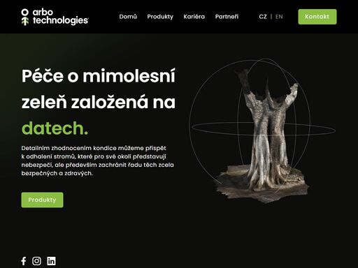 péče o mimolesní zeleň založená na datech.