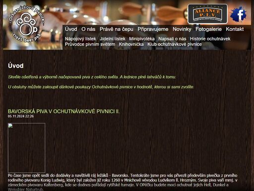 ochutnávková pivnice - skvěle ošetřená a výborně načepovaná piva z celého světa. a lednice plná lahváčů k tomu.