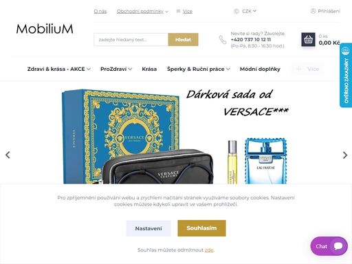 nabíka telefonů, kosmetiky, samsung, sisley, la prairie, la mer, lancome, guerlain, shiseido, estee lauder, helena rubinstein, dior, giorgio armani.