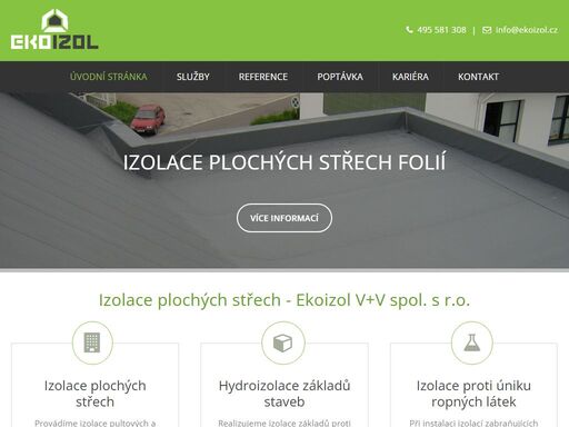 izolace plochých střech hradec králové, hydroizolace střechy praha