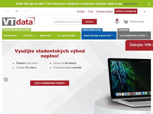 špičková repasovaná výpočetní technika za zlomek ceny. kvalitní notebooky, pc a příslušenství se zárukou. ušetřete chytře a spolehlivě s odborníky na repasovanou techniku.