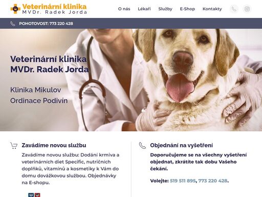klinika mikulov a ordinace podivín