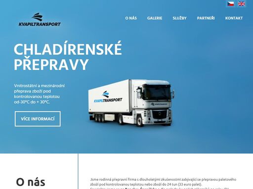 jsme rodinná přepravní firma s dlouholetými zkušenostmi zabývající se přepravou paletového zboží pod kontrolovanou teplotou nebo volně ložného zboží do 24 tun (33 euro palet). specializaujeme se na benelux, španělsko a dle požadavku na...