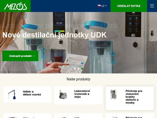 vyrábíme, dovážíme a servisujeme laboratorní techniku. nabízíme zařízení pro rozbory rozhodčími metodami i přístroje pro rychloanalýzy.