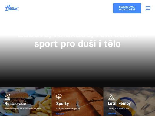 sportovní areály hamr - zábava a relaxace pro celou rodinu