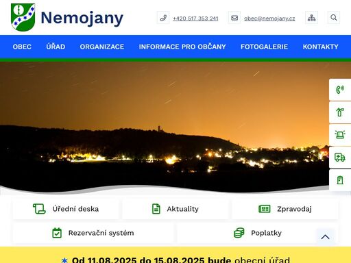 obec nemojany