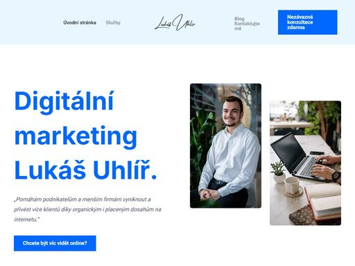 pomáhám firmám i podnikatelům díky digitálnímu marketingu. díky seo, ppc a sociálním sítím zvyšuji jejich prodeje v online světě.