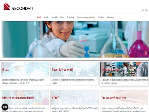 společnost herbacos recordati s.r.o. působí na českém a slovenském trhu s léčivy, doplňky stravy a kosmetikou již od roku 1991. mezi nejznámější přípravky patří valetol, acylpyrin, veral...
