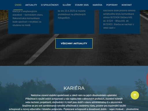 veškeré informace o údržbě silnic v královehradeckém kraji, naše činnost, služby které provádíme a aktuality z regionu.