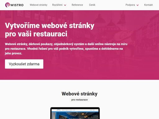 webové stránky, dárkové poukazy, objednávkový systém a další online nástroje na míru pro restaurace. vhodné řešení pro váš podnik vytvoříme, spustíme a dohlédneme na jeho provoz.