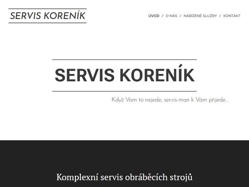 komplexní servis, opravy a stěhování obráběcích strojů a více než 25 let zkušenostíí